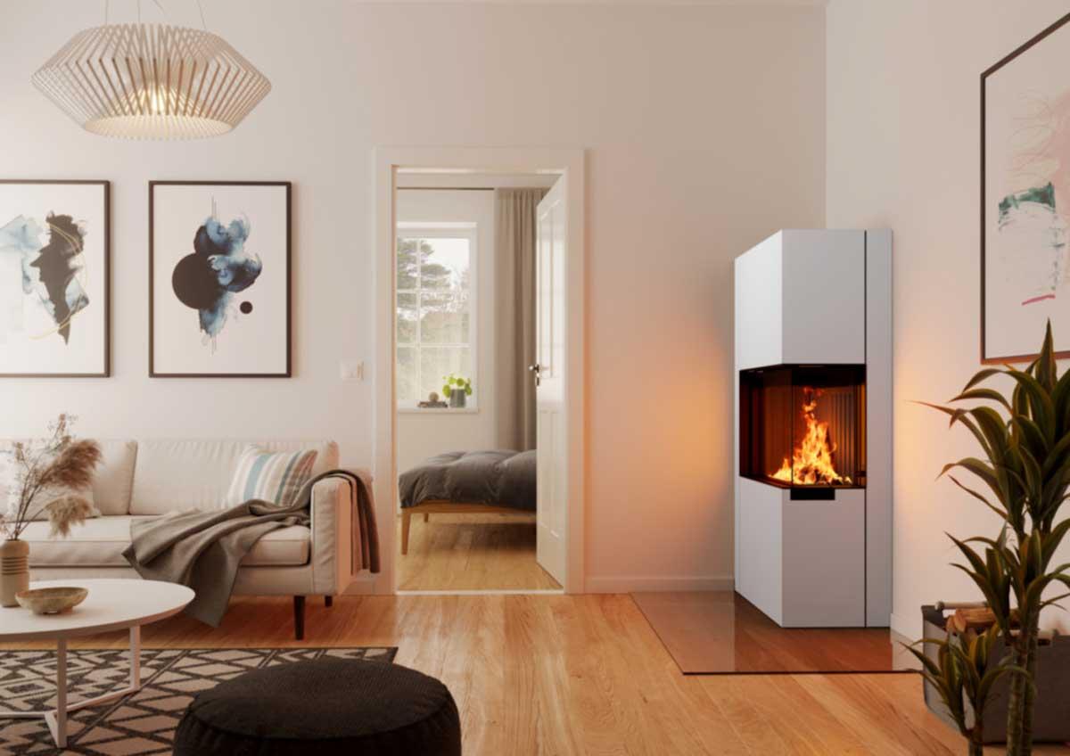 Kaminofen Zirkon 2R von Spartherm Living Fire